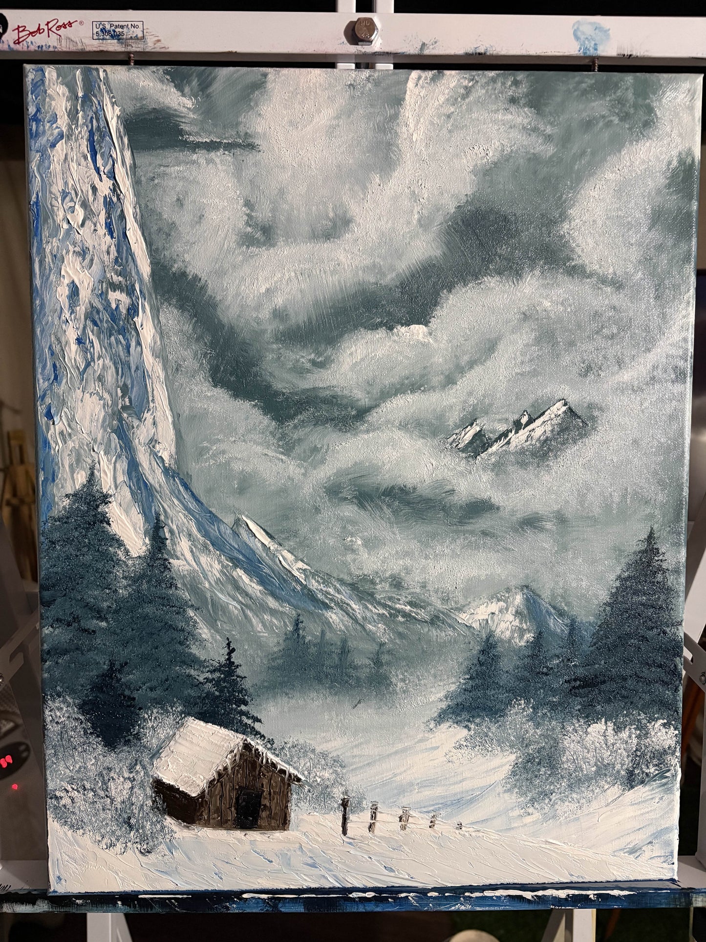 Winter Mist — Original Oil on Canvas (16x20)