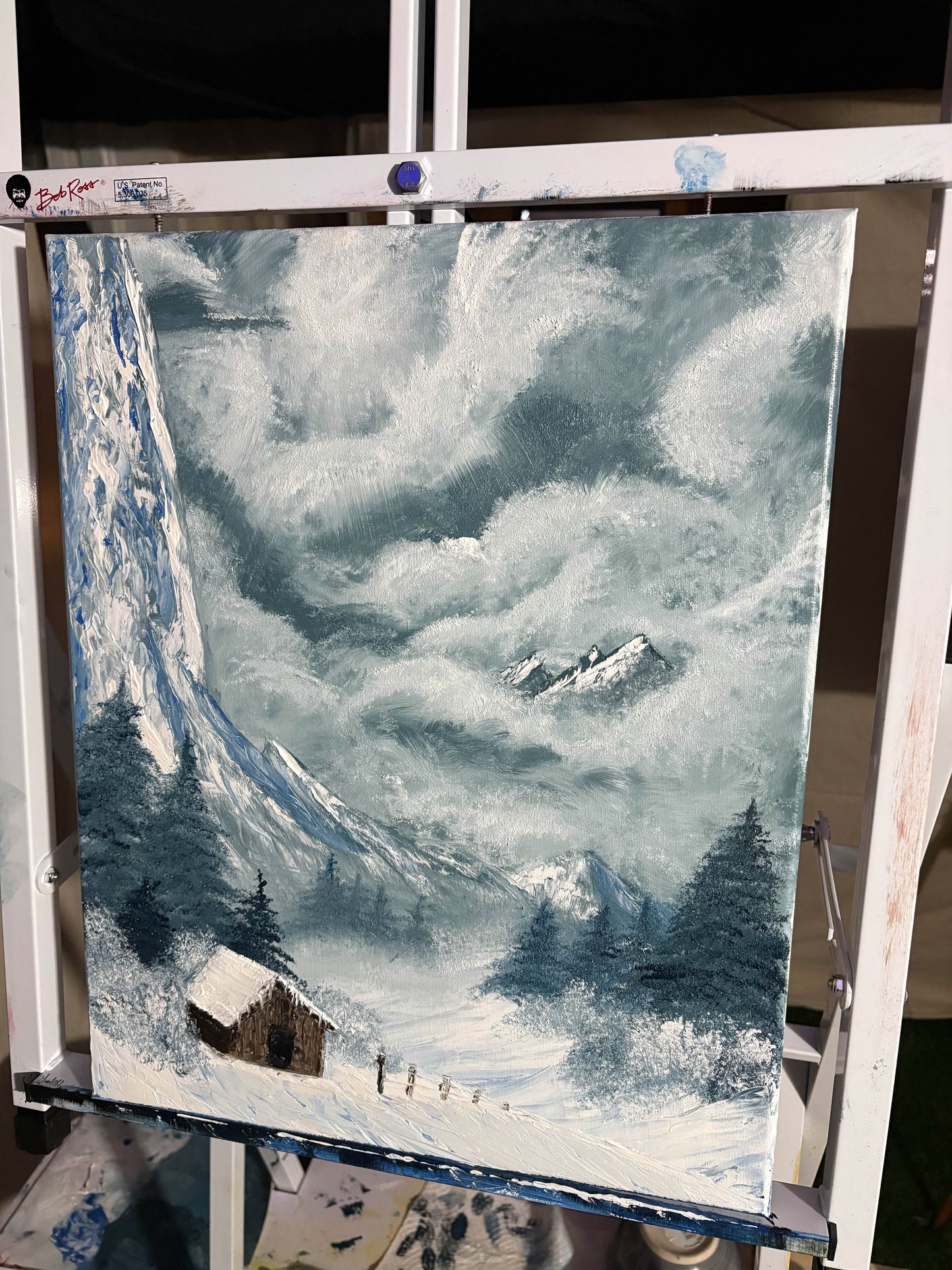 Winter Mist — Original Oil on Canvas (16x20)