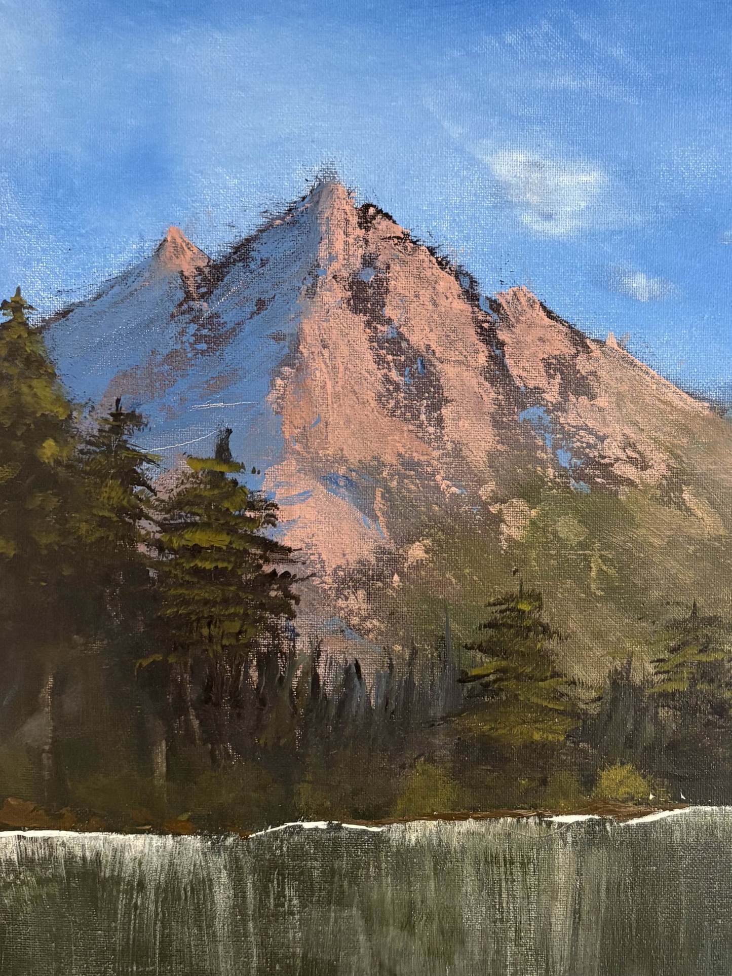 Whispering Falls — Original Acrylic on Canvas (16x20)