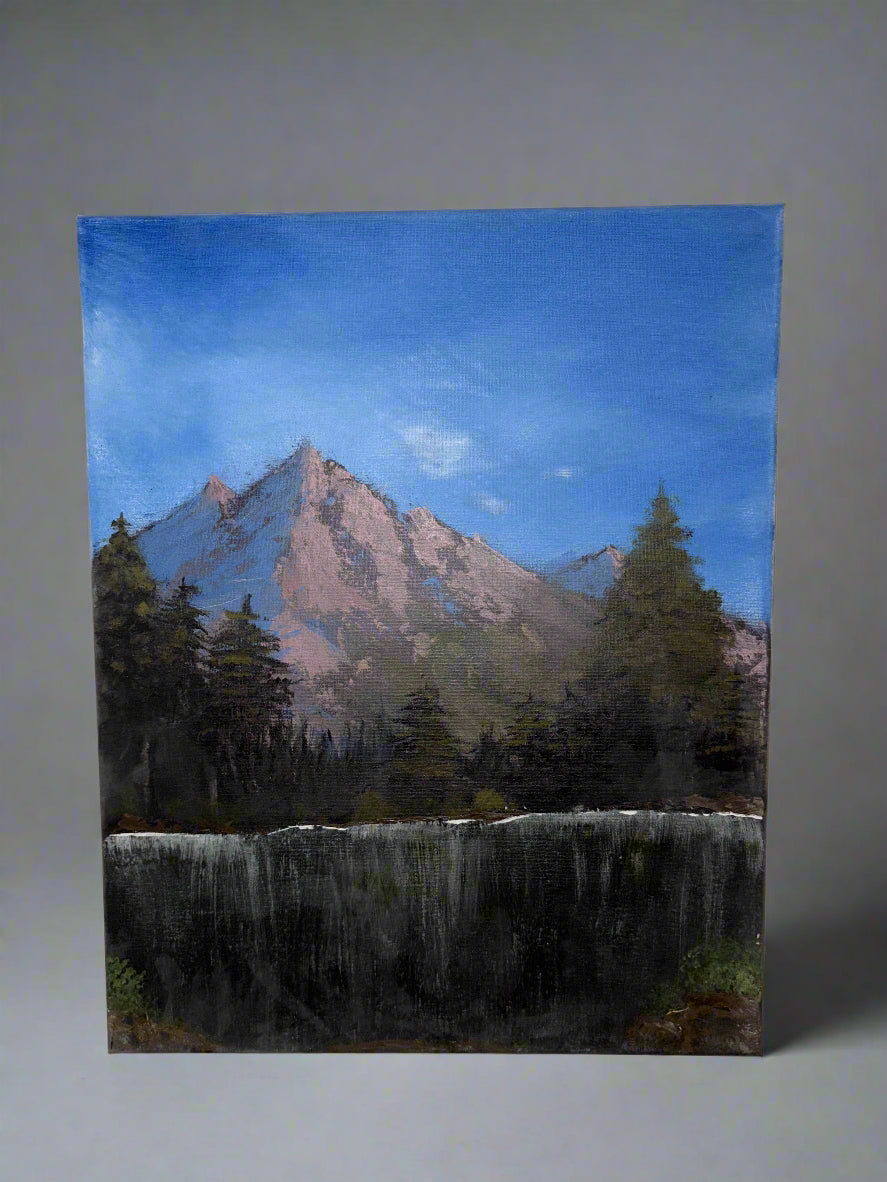 Whispering Falls — Original Acrylic on Canvas (16x20)