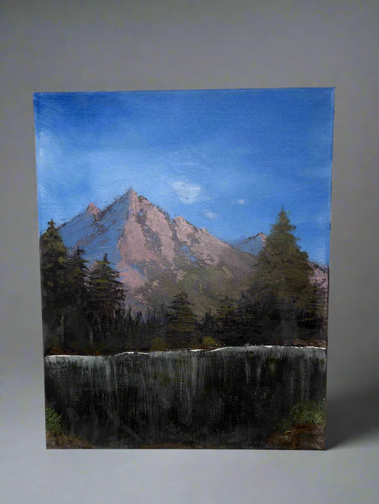 Whispering Falls — Original Acrylic on Canvas (16x20)