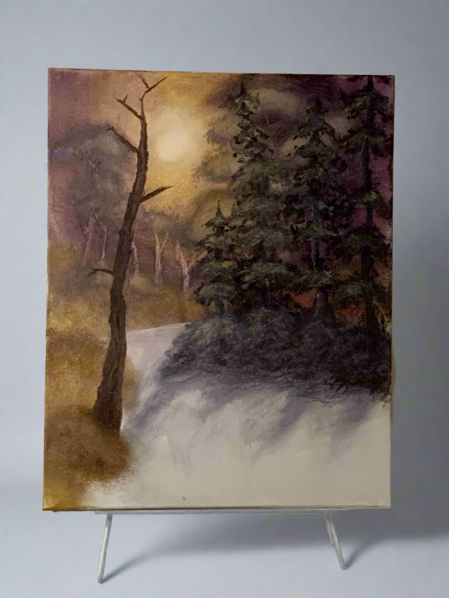 Winter Solitude — Original Acrylic on Canvas (16x20)